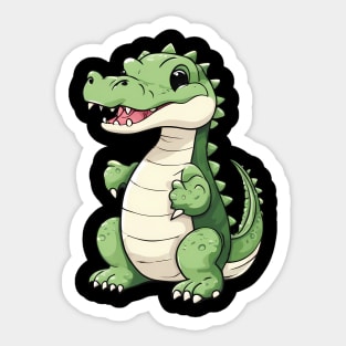 Baby Crocodile Sticker